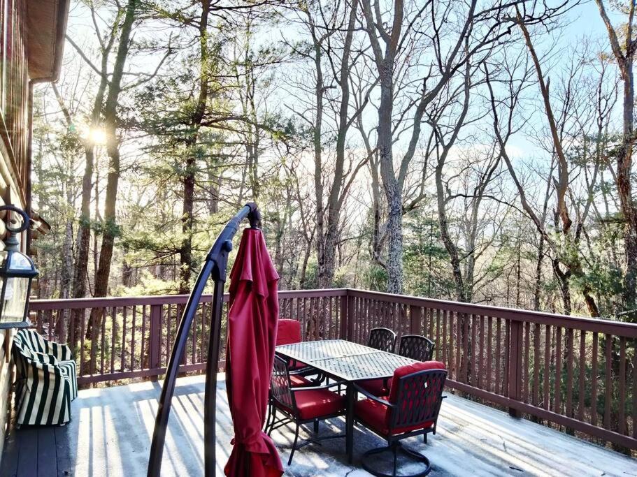 One Of A Kind Rustic Log Cabin Near Bryce Resort - Large Game Room - Fire Pit - Large Deck - Bbq Basye Buitenkant foto
